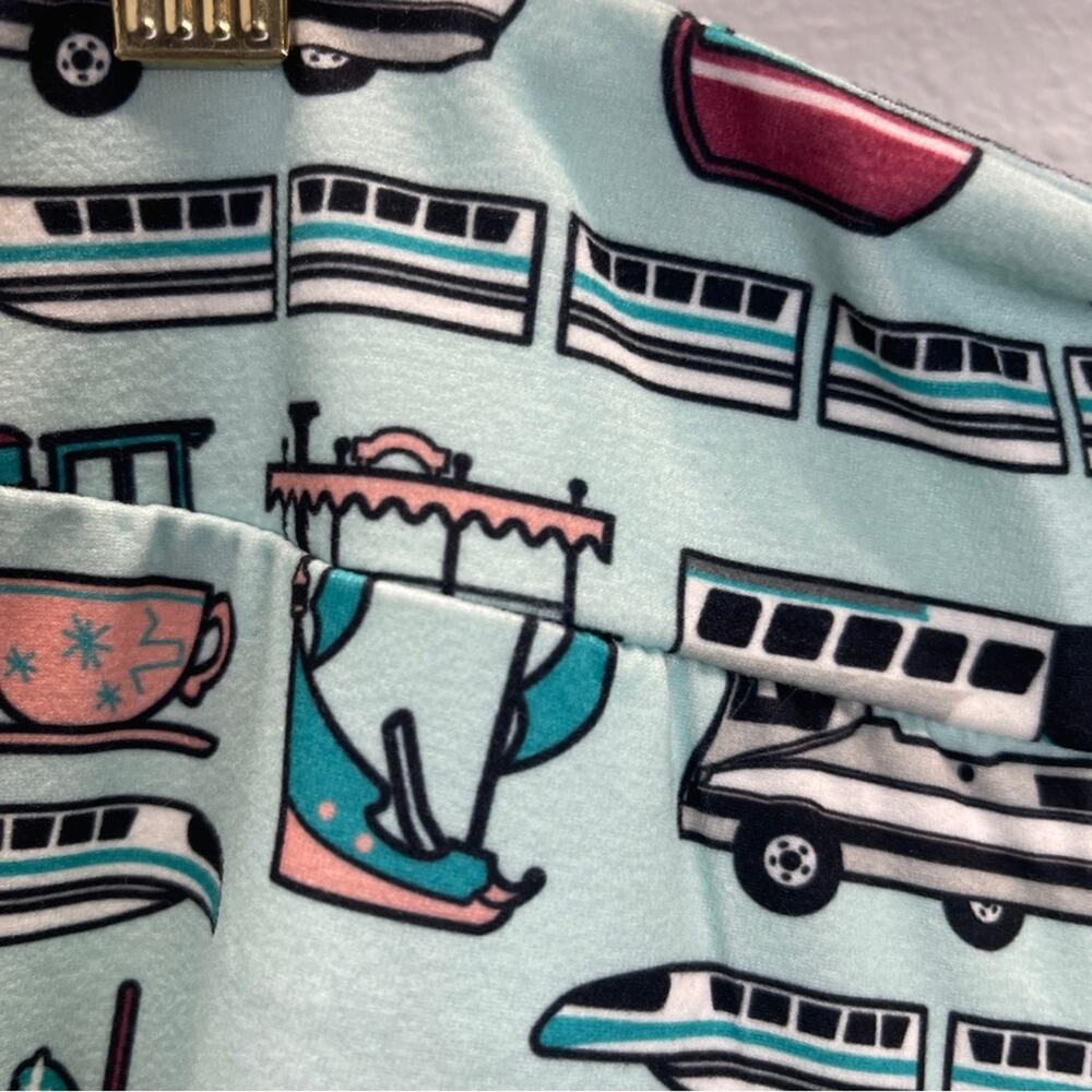 Disney Parks Transportation Leggings Pants by Her Universe Medium - Picture 7 of 12